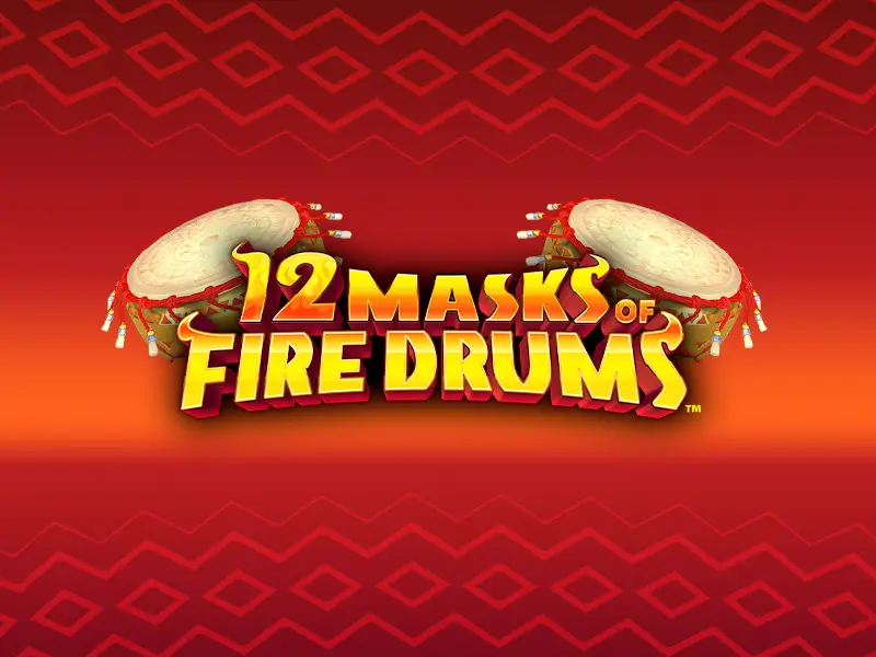 12 Masks of Fire Drums - Jogo emocionante do Pix Cassino Online