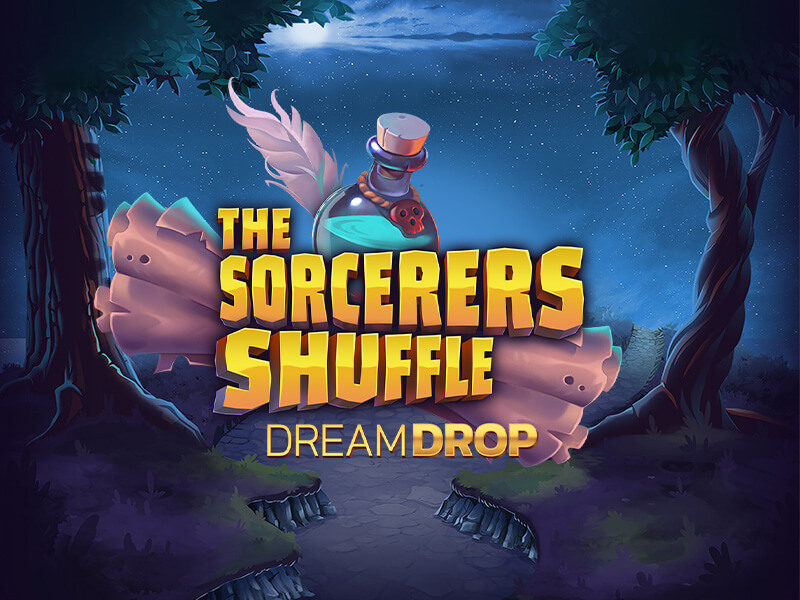 The Sorcerers Shuffle Dream Drop - Slot mágico com Jackpot Progressivo no Pix Cassino